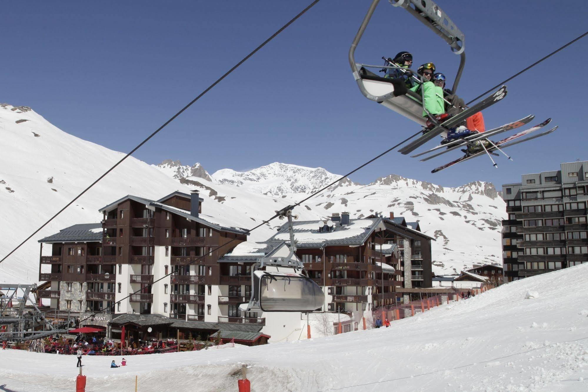 Residence Odalys Le Rond Point Des Pistes Тинь Экстерьер фото