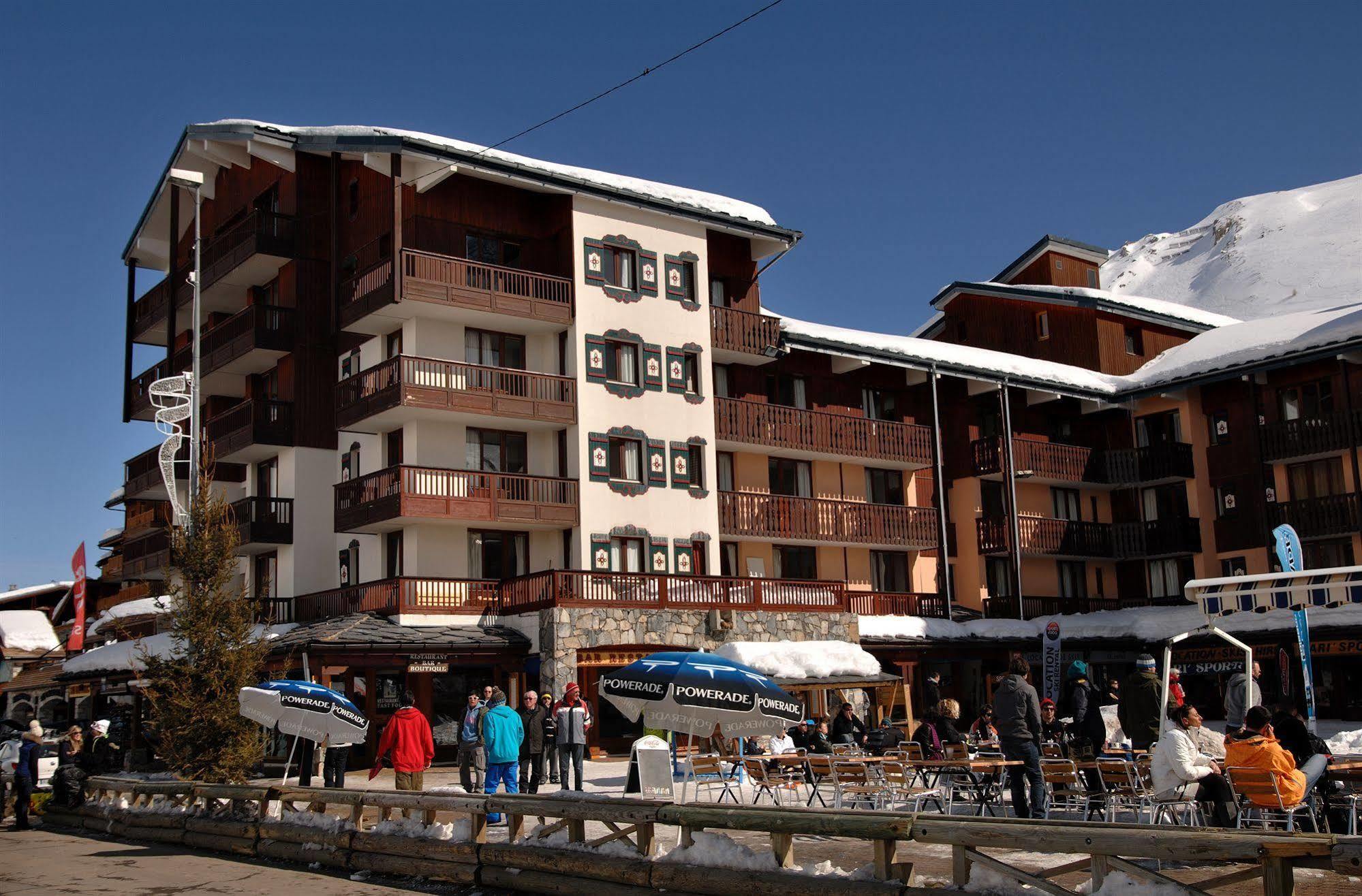 Residence Odalys Le Rond Point Des Pistes Тинь Экстерьер фото